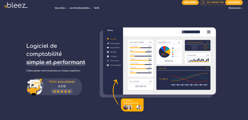 Logiciel de comptabilité Bleez